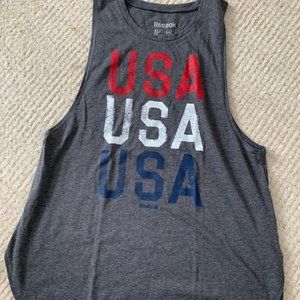 Reebok USA athletic tank top